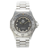 タグホイヤー 3000シリーズ 腕時計 932.213 クオーツ グレー文字盤 ステンレススチール レディース TAG HEUER 【中古】